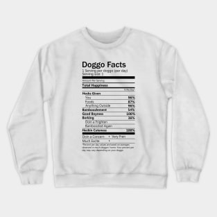 Doggo Facts Crewneck Sweatshirt